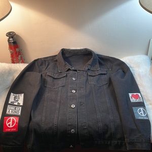 Jackets \u0026 Coats | 325 Black Jean Jacket 